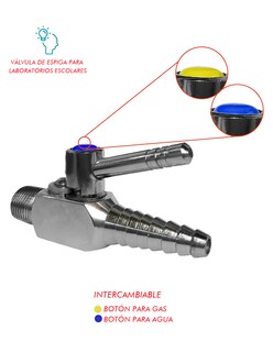 Foto 4 | Foto 4 | Válvula Espiga 1/2 Mindejal Llavalesp Latón Cromado Tipo Capfce