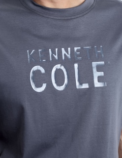 Foto 3 | Foto 3 | Playera Hombre Kenneth Cole Kcoi25cam21 Regular Fit Algodón Elastano