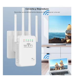 Foto 4 | Foto 4 | Repetidor Amplificador De Señal Wifi Router Inalámbrico