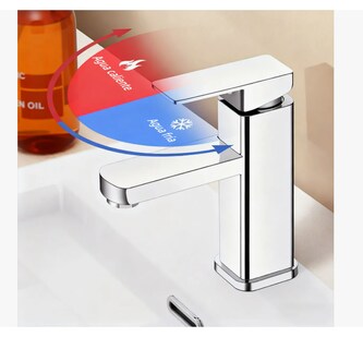 Foto 3 | Foto 3 | Llave Para Lavabo De Baño Grifo Monomando Color Blanco