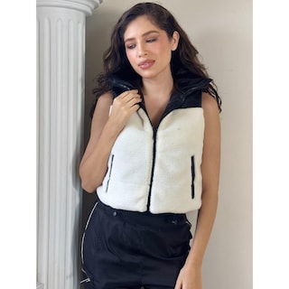 Foto 1 | Foto 1 | Chaleco Doble Vista Con Borrega Negro