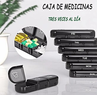 Foto 2 | Foto 2 | Pastillero Xtellar Semanal Portátil De Píldora Vitamin Múltiples