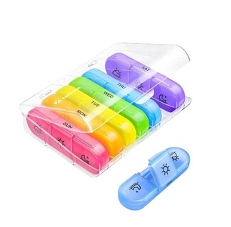 Foto 1 | Foto 1 | Pastillero Xtellar Semanal Portátil De Píldora Vitamin Múltiples