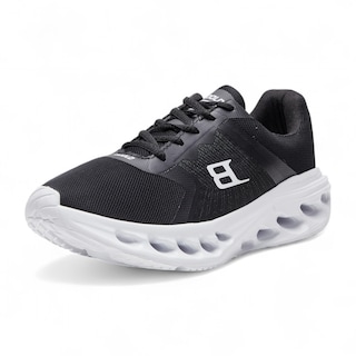 Foto 2 | Foto 2 | Tenis Deportivo Dama Golden Shoes 0471 Negro Blanco