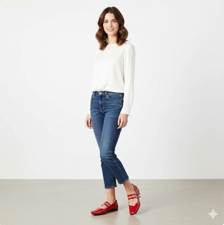 Foto 4 | Foto 4 | Balerina Golden Shoes Estrella Rojo Charol Dama