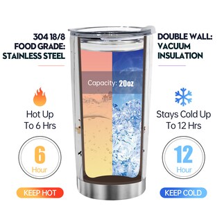 Foto 4 | Foto 4 | Vaso Oasisdream De Acero Inoxidable De 600 Ml Con Estampado De Perros