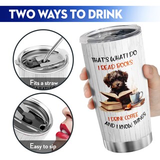 Foto 5 | Foto 5 | Vaso Oasisdream De Acero Inoxidable De 600 Ml Con Estampado De Perros