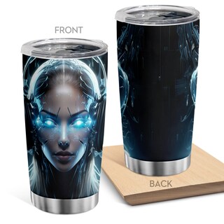 Foto 1 | Foto 1 | Taza De Viaje Oasisdream Vaso De 600 Ml Con Estampado Femenino - Venta Internacional.