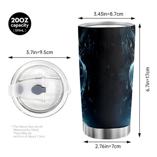 Foto 2 | Foto 2 | Taza De Viaje Oasisdream Vaso De 600 Ml Con Estampado Femenino - Venta Internacional.