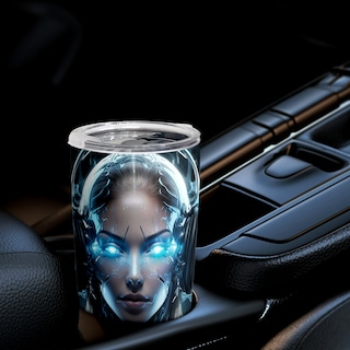 Foto 3 | Foto 3 | Taza De Viaje Oasisdream Vaso De 600 Ml Con Estampado Femenino - Venta Internacional.