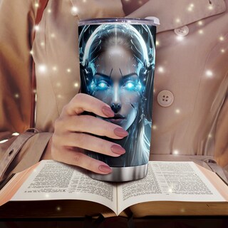 Foto 6 | Foto 6 | Taza De Viaje Oasisdream Vaso De 600 Ml Con Estampado Femenino - Venta Internacional.