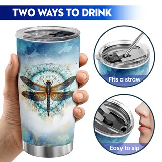 Foto 5 | Foto 5 | Vaso De Viaje Oasisdream Oasisdream 600 Ml De Acero Inoxidable - Venta Internacional.