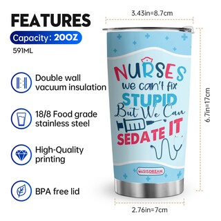 Foto 2 | Foto 2 | Vaso De Viaje Oasisdream Oasisdream 600 Ml De Acero Inoxidable