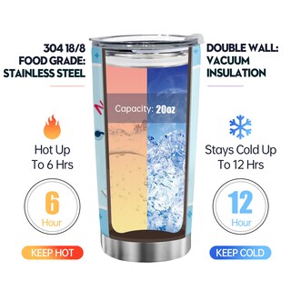 Foto 4 | Foto 4 | Vaso De Viaje Oasisdream Oasisdream 600 Ml De Acero Inoxidable