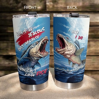Foto 1 | Foto 1 | Taza De Viaje Oasisdream Vaso De 600 Ml Con Estampado De Tiburones - Venta Internacional.