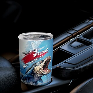 Foto 3 | Foto 3 | Taza De Viaje Oasisdream Vaso De 600 Ml Con Estampado De Tiburones - Venta Internacional.