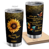 Taza De Viaje Oasisdream Vaso De 600 Ml Con Estampado De Girasoles - Venta Internacional.