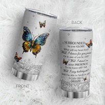 Taza De Café Tumbler Oasisdream De Acero Inoxidable 600 Ml - Venta Internacional.