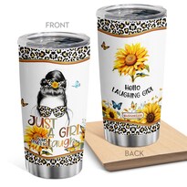 Taza De Café Tumbler Oasisdream De 600 Ml Con Estampado Femenino - Venta Internacional.