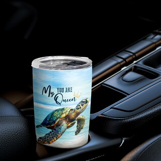 Foto 3 | Foto 3 | Vaso Oasisdream De Acero Inoxidable De 600 Ml Con Estampado De Tortuga