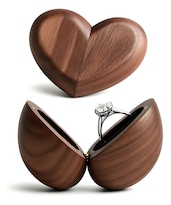 Alhajero Corazón Café 1 Pieza