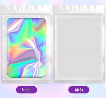 Foto 3 | Foto 3 | Bolsas Xtellar Holográficas Tornasol a Prueba de Olores 500 Piezas