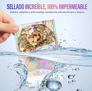 Foto 4 | Foto 4 | Bolsas Xtellar Stand Up Pouch Kraft con Ventana para 50 g 300 Piezas