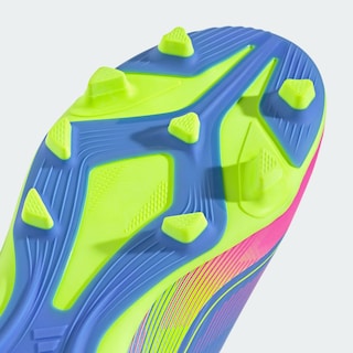 Foto 7 | Foto 7 | Taquetes de Fútbol F50 Club Firme Adidas Azules para Niños