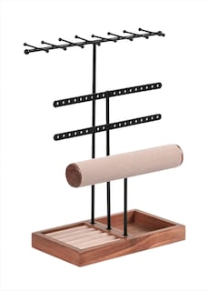 Foto 1 | Foto 1 | Organizador De Joyas De Madera Modelo Café