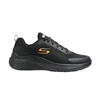 Tenis Skechers Bobs Squad Hombre Casual Negro