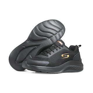 Foto 2 | Foto 2 | Tenis Skechers Bobs Squad Hombre Casual Negro