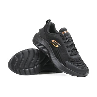 Foto 3 | Foto 3 | Tenis Skechers Bobs Squad Hombre Casual Negro
