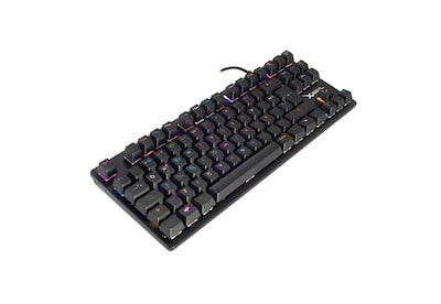 Foto 2 | Foto 2 | Teclado Gamer Teclado Mecánico Mx Red Alámbrico Usb Español Xzeal Xz1020 Led Negro