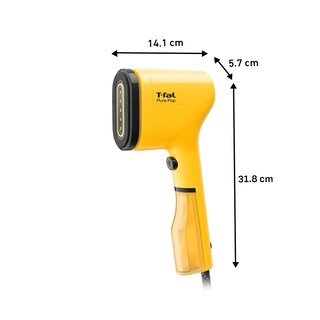 Foto 3 | Foto 3 | T-fal Cepillo De Vapor Pure Pop Amarillo 1100 W Con Cabezal Reversible Dt2026x0