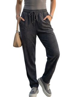 Foto 1 | Foto 1 | Pants Jogger Para Mujer Pant-058 Gris Oscuro Ideal Para Looks Casual Chic