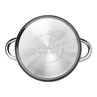 Foto 4 | Foto 4 | Batería De Cocina Qualité Acero Inoxidable 9 Piezas Granito Negro