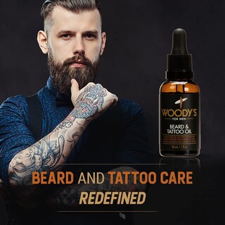 Foto 3 | Foto 3 | Aceite Para Barba Y Tatuajes Woody's Hydrating Para Hombre 30 Ml - Venta Internacional.