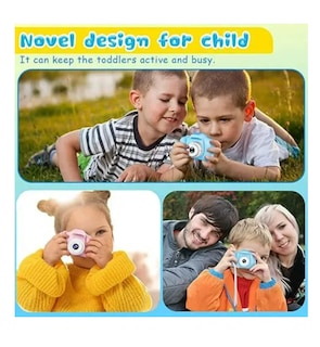 Foto 3 | Foto 3 | Camara Digital Niños Uso Rudo Hd 1080p Fotos Video Infantil Azul Claro