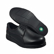 Big Apple 364 Hombre Negro Zapato Servicio