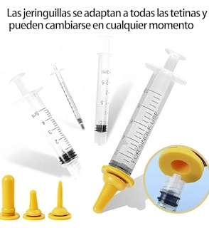 Foto 3 | Foto 3 | Set Lactancia Xtellar Biberón Mamila Cachorro Mascota Gato Perro Blanco