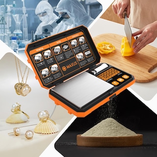 Foto 5 | Foto 5 | Báscula Digital Para Gramos Maxus De 500 G X 0 01 G Con Usb Y Batería - Venta Internacional.