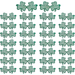 Foto 1 | Foto 1 | Set De Gafas De Fiesta Green Shamrock Paquete De 30 Unidades Para El Día De San Patricio - Venta Internacional.