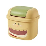 Papelera De Escritorio Con Diseño De Hamburguesa Con Tapa De Plástico De 16 5 X 13 5 X 15 5 Cm - Venta Internacional.