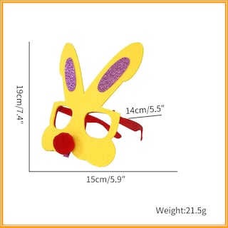 Foto 3 | Foto 3 | Gafas De Fiesta Con Diseño De Conejo De Pascua Y Cáscara De Huevo Para Niños Paquete De 9 - Venta Internacional.