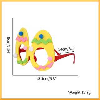 Foto 4 | Foto 4 | Gafas De Fiesta Con Diseño De Conejo De Pascua Y Cáscara De Huevo Para Niños Paquete De 9 - Venta Internacional.