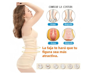 Foto 4 | Foto 4 | Nuevo Estilo de Faja Maternidad 2 en 1 Postparto