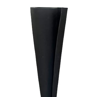 Foto 3 | Foto 3 | Piso Hule Estriado Antiderrapante Negro Tapete Pasillo Phasa