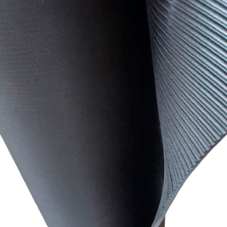 Foto 4 | Foto 4 | Piso Hule Estriado Antiderrapante Negro Tapete Pasillo Phasa