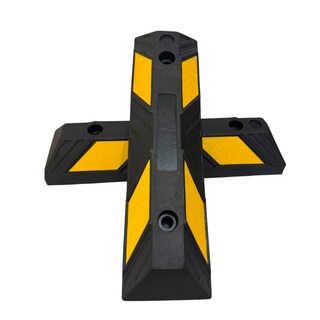 Foto 1 | Foto 1 | Par Topes Estacionamiento Phasa Hule Negro/amarillo 56cm