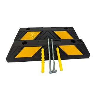 Foto 2 | Foto 2 | Par Topes Estacionamiento Phasa Hule Negro/amarillo 56cm